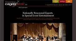 Desktop Screenshot of cagenmusic.com